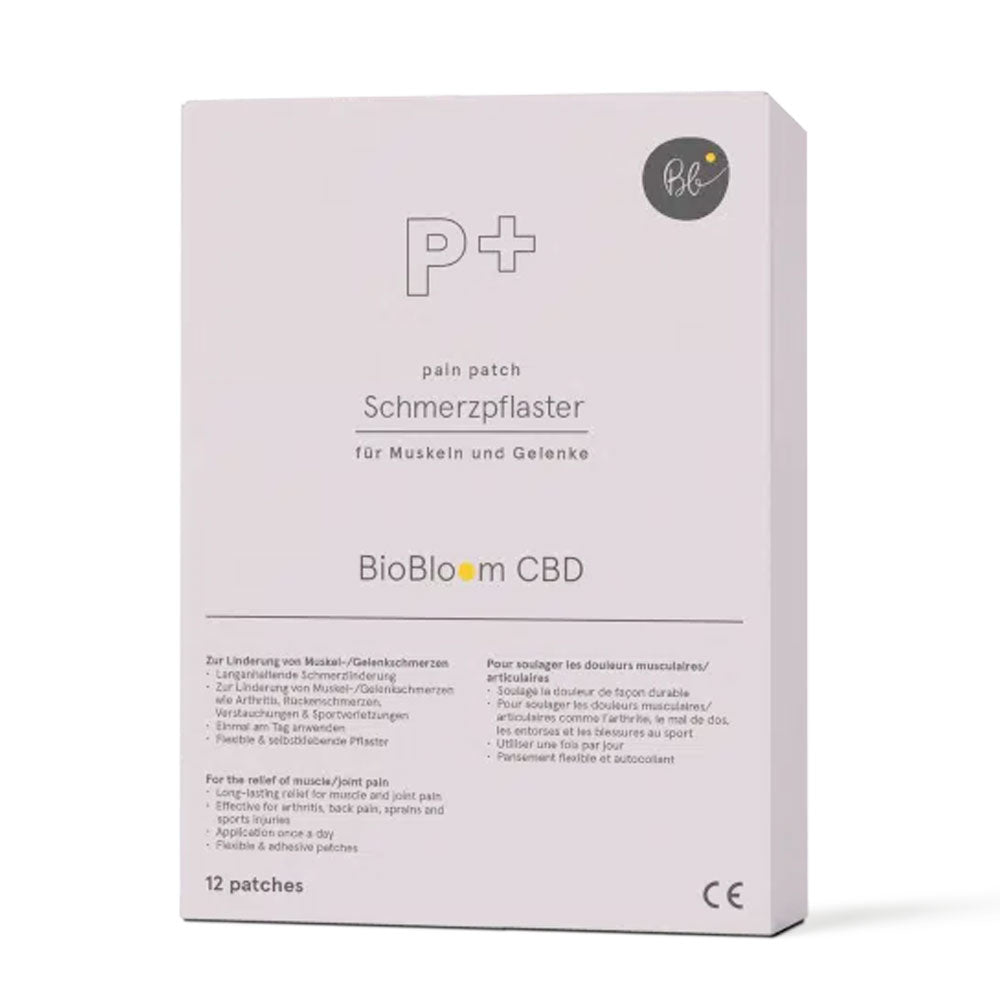 BioBloom CBD Pain Patches 20mg CBD/Pflaster