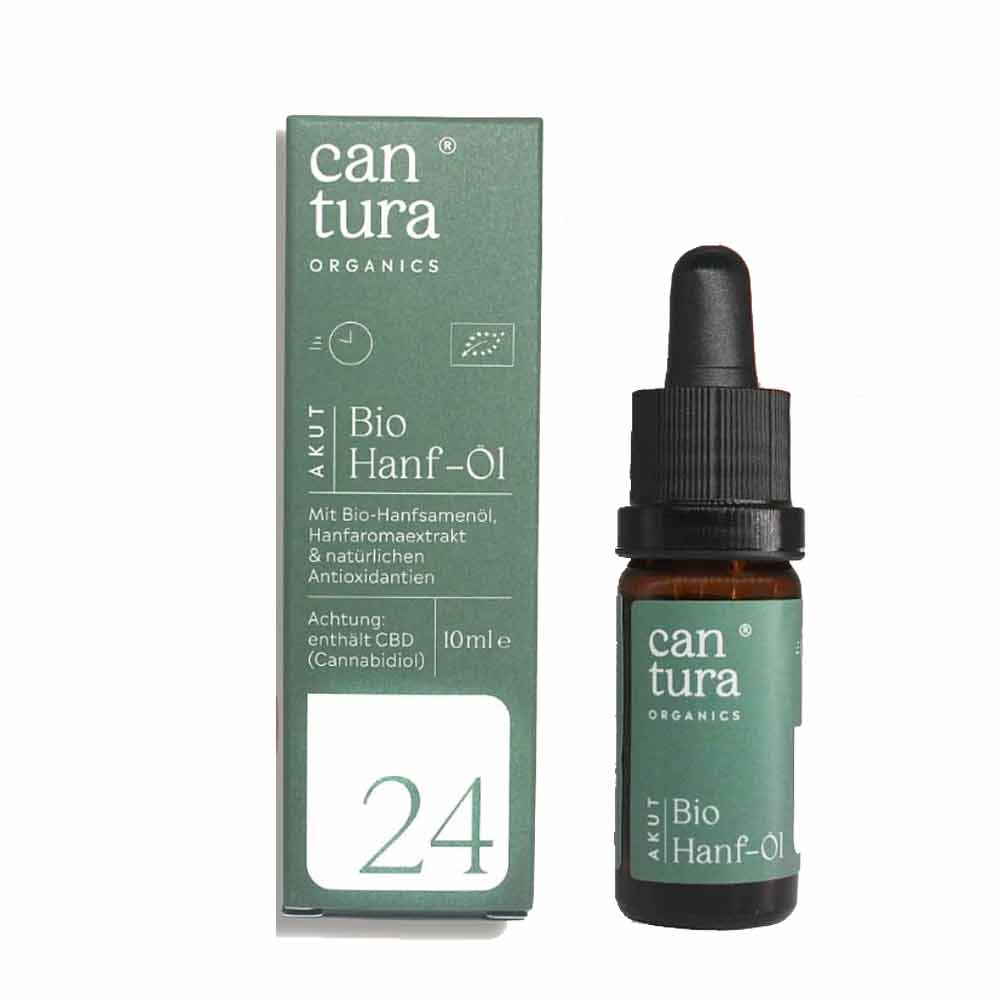 Cantura Organics AKUT 24 Bio-Hanf-Öl 24% CBD - 10ml