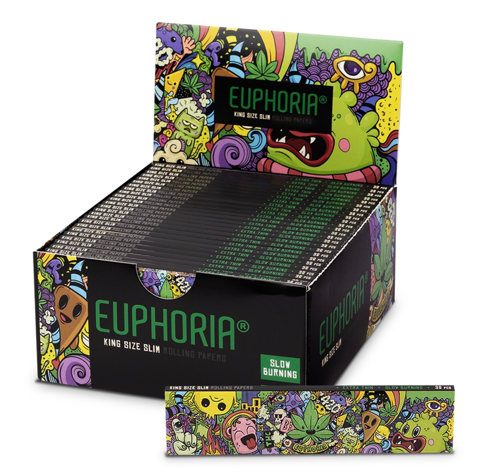 Euphoria Whimsical Zigarettenpapier Kingsize Slim
