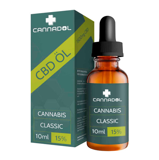 Cannadol Classic CBD Öl 15% (1.500mg) – 10ml