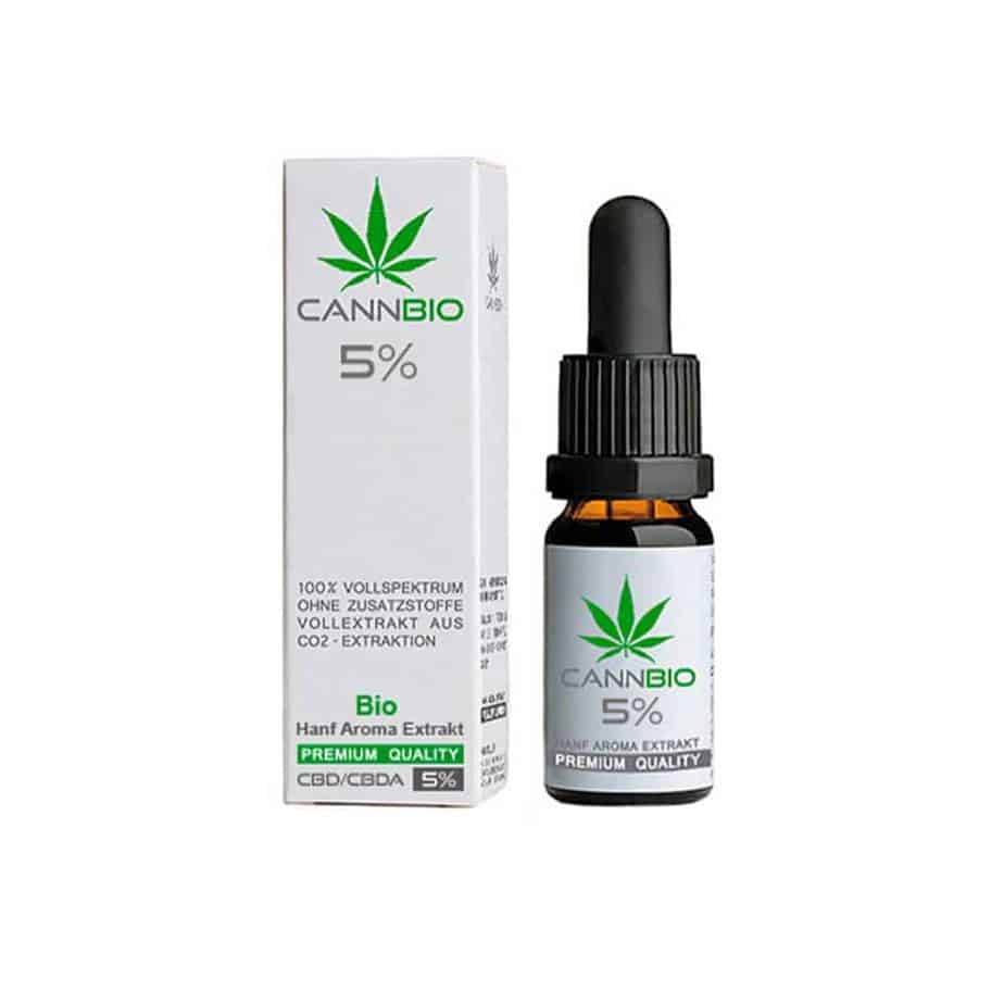 CANNBIO - Bio CBD Öl 5% (500mg) - 10ml