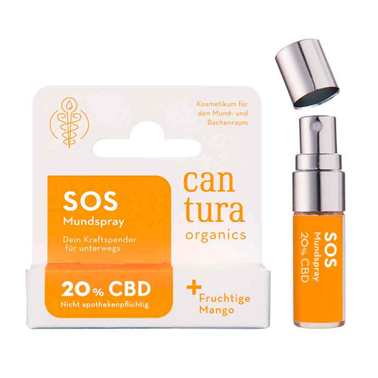 Cantura CBD Mundspray 20% - Fruchtige Mango - (500mg) - 2.5ml