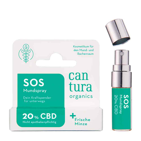 Cantura CBD Mundspray 20% - Frische Minze - (500mg) - 2.5ml