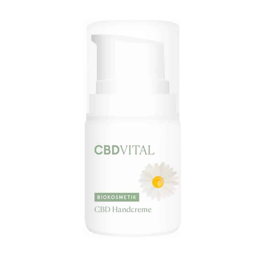 CBD VITAL - CBD Handcreme - CBD Creme mit 1% (100mg) CBD - 50ml