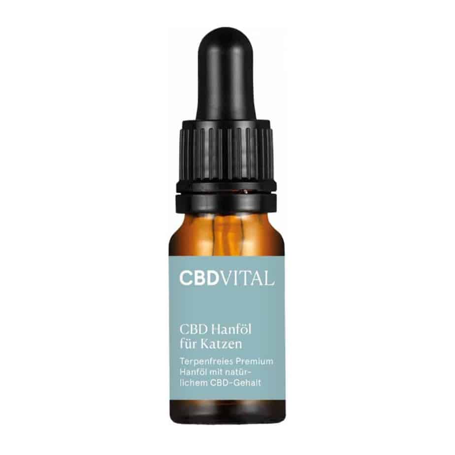 CBD Vital - CBD Hanföl für Katzen 2,1% (210mg) - 10ml