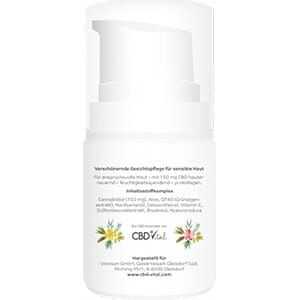 CBD VITAL - CBD Hydracalm Anti-Aging-Pflege - CBD Creme mit 3% (150mg) CBD – 50ml