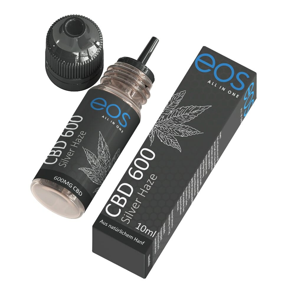 eos - CBD E-Liquid 6% (600mg) Silver Haze 10ml