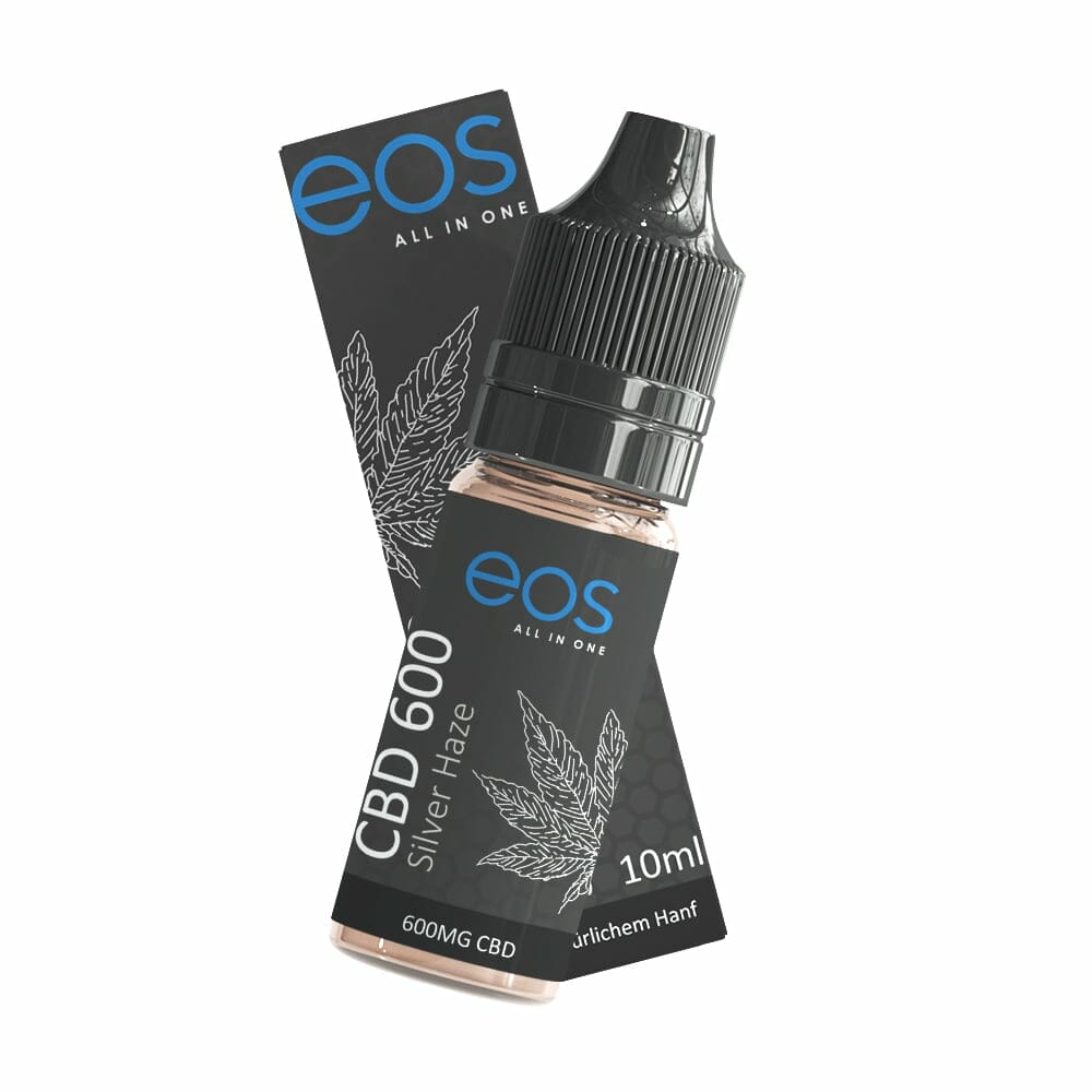 eos - CBD E-Liquid 6% (600mg) Silver Haze 10ml