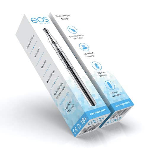 Eos E Zigarette eos - eos Vape 320mAh Starterset eos Vape Pen + eos Extraktkartusche 74/76% Eos E Zigarette eos - eos Vape 320mAh Starterset eos Vape Pen + eos Extraktkartusche 74/76%