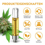 eos BALANCE CBD Extraktkartusche 76% Cannabinoide (1,0 ml )