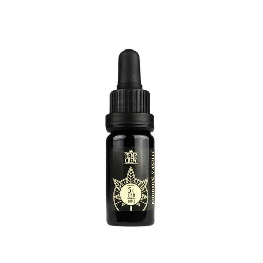 Hemp Crew - Bourbon Vanille - CBD Öl 5% (500mg) - 10ml