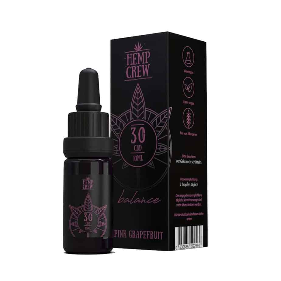 Hemp Crew - BALANCE - Pink Grapefruit - CBD Öl 30% (3.000mg) - 10ml