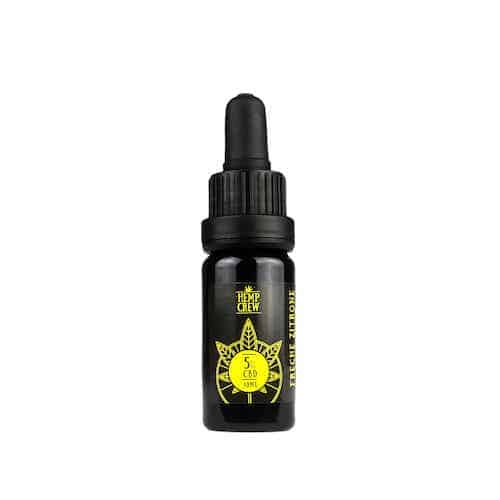 Hemp Crew - Freche Zitrone - CBD Öl 5% (500mg) - 10ml