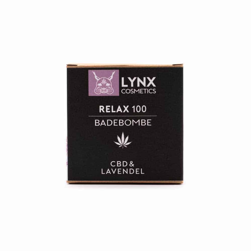 LYNX - CBD Badebombe  Badekugel Lavendel (100mg) CBD - 140g