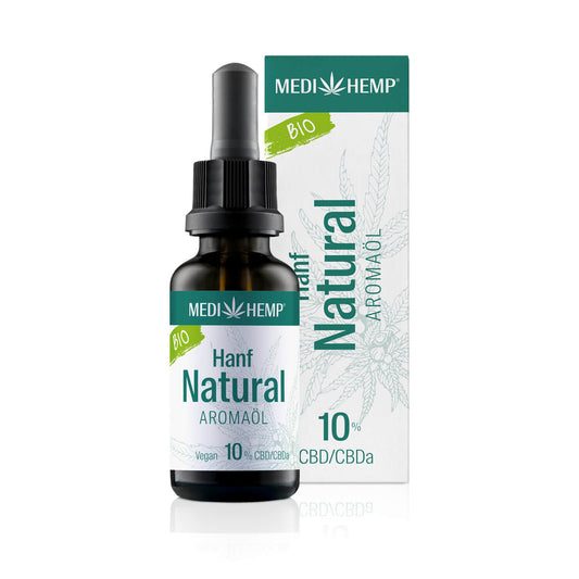 Medihemp - Bio Hanf Natural - Bio CBD Öl 10% (3.000mg) - 30ml