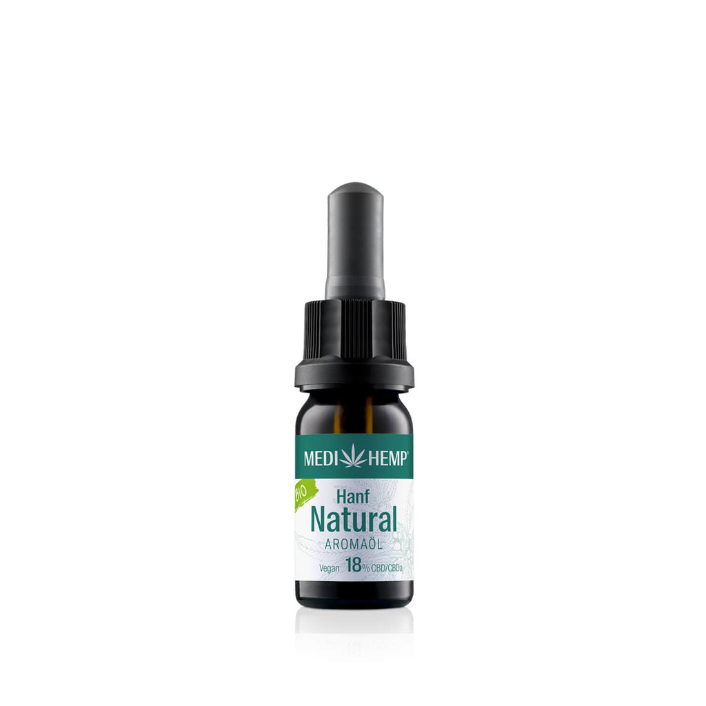 Medihemp - Bio Hanf Natural - Bio CBD Öl 18% (1.800mg) - 10ml