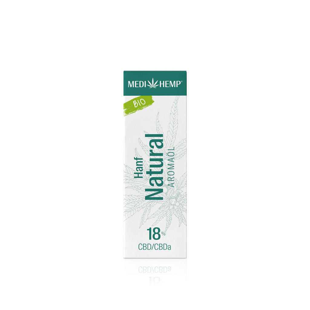 Medihemp - Bio Hanf Natural - Bio CBD Öl 18% (1.800mg) - 10ml