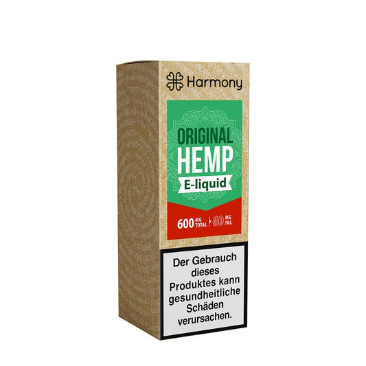 Harmony - CBD E-Liquid mit 600mg CBD Original Hemp